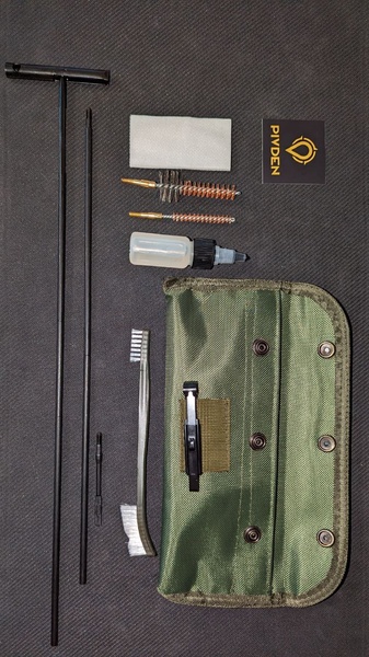 Cleaning kit for firearms. Сaliber 5.45, 5.56, 223rem, 22LR.