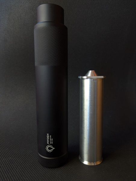 Dismountable Aluminum Suppressor, Sound Moderator, Silencer for AK-74, AKS-74, AKS74U 5.45