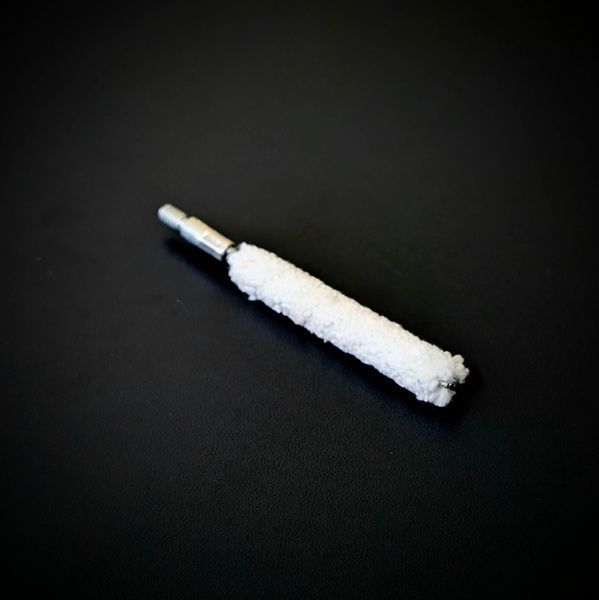 Cotton bore mop brush for 7.62/ .30 caliber
